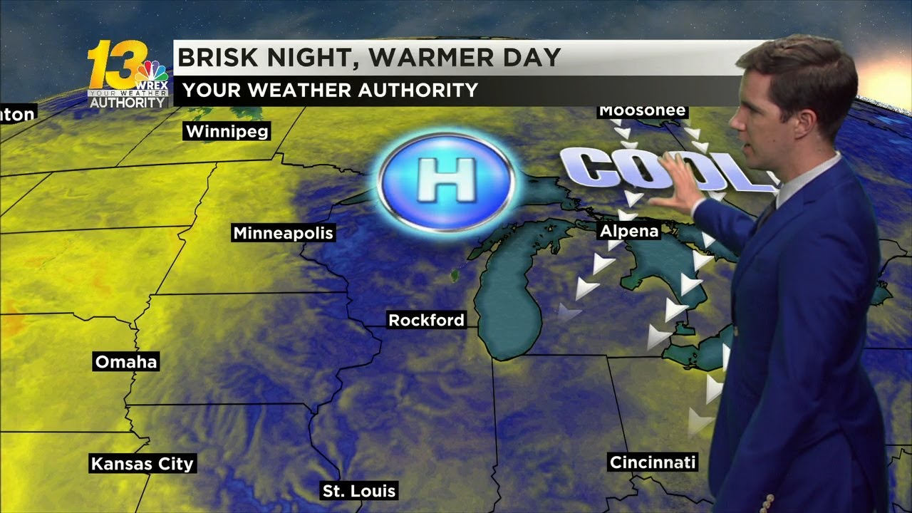 Warmer weather visits briefly this weekend - YouTube