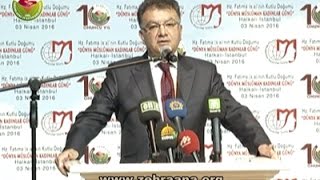 DÜNYA MÜSLÜMAN KADINLAR GÜNÜ (DMKG) 2016 - KÜÇÜKÇEKMECE KAYMAKAMI HARUN KAYA