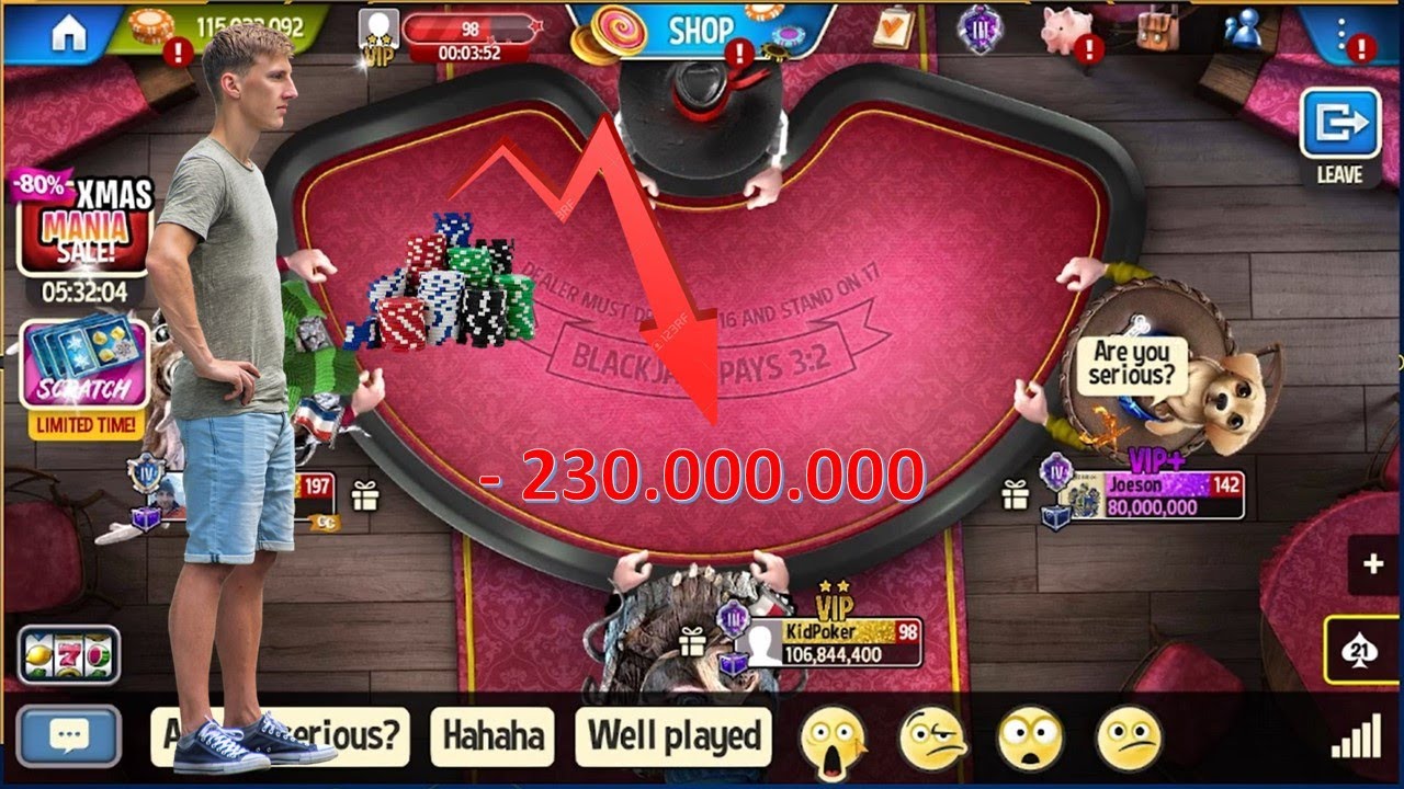 GOVERNOR OF POKER 3 IS A RIGGED GAME??? KALAH LAGI 230 JUTA DI