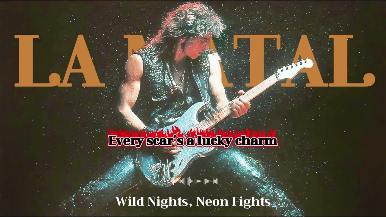 80s Glam Metal Anthem | Wild Nights, Neon Fights (High Energy Rock) 