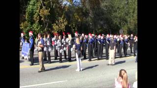 ECHS Rebel Regiment 2010 Christmas Parade.wmv