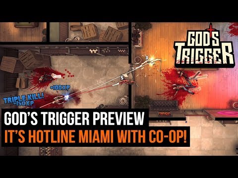Video: Gods Trigger Ser Ut Som En Co-op Hotline Miami
