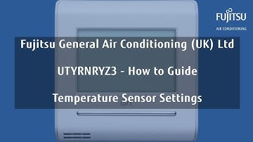 Controller - Temperature Sensor Setting - UTYRNRYZ3