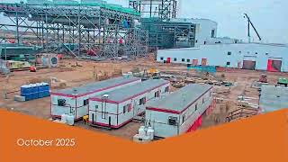 Aspen Power Station - Construction Timelapse - 2026