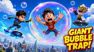 GIANT Bubble Trap! Chiku Sky Mein Phans Gaya|Ep 2
