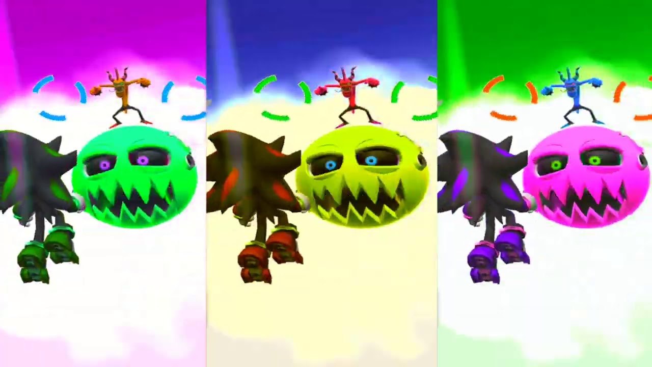 Sonic Dash Shadow the Hedgehog vs Zazz & Eggman Gameplay Part 95