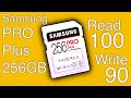 NEW 2020 Samsung PRO Plus 256GB SDXC Card Review (VS Sandisk Extreme Pro)