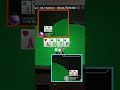 asianflushie goes for the flop-raise with an underpair vs. LLinusLL0ve #pokerplayer #pokerstrategy