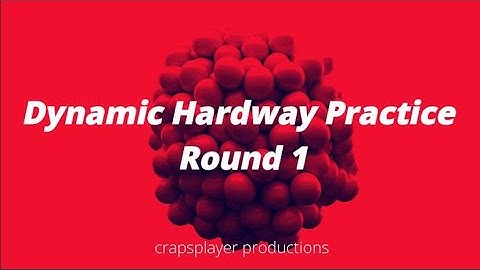 CrapsPlayer Dynamic Hardway