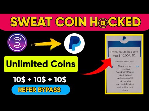 ?Sweat coin unlimited Refer Bypass trick? | Self Referral | Unlimited Invites Create unlimited Gmail