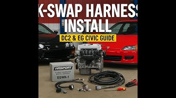K-Swap Conversion Harness Install | DC2 & EG Chassis