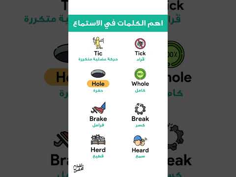 كلمات انتبه ليها في قسم الاستماع ايلتس انجليزي انجلش تعلم الانجليزية  