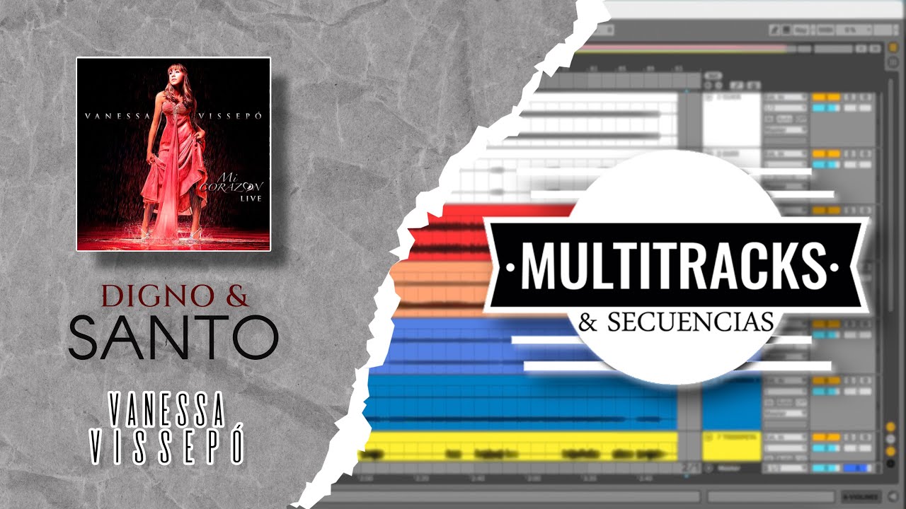 Digno Y Santo - Vanessa Vissepó (Multitrack)