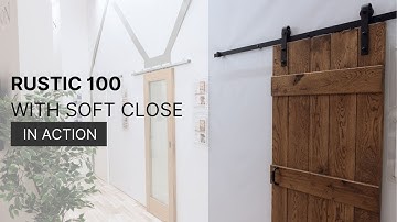 Rustic 100 Sliding Barn Door Hardware by P C Henderson