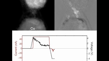 Electron microscopy of copper/alumina RRAM device switching (SuppVid1)