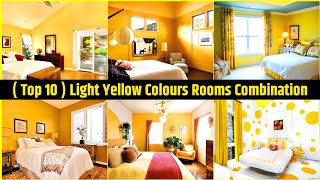 Top 10 + Light Yellow Colours Rooms Combination for Bedrooms | Best Yellow Colours Rooms Combination screenshot 1