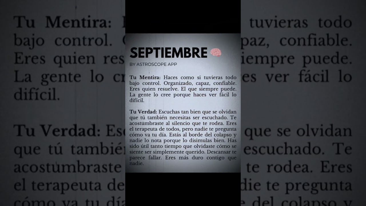 tu mes: tu mentira ❤️