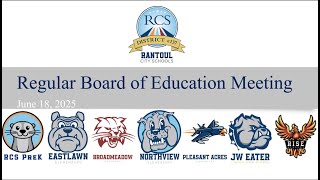 RCS 137 Board Meeting 6 18 2025