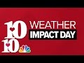 10weather impact day  severe thunderstorm warning issued for several counties