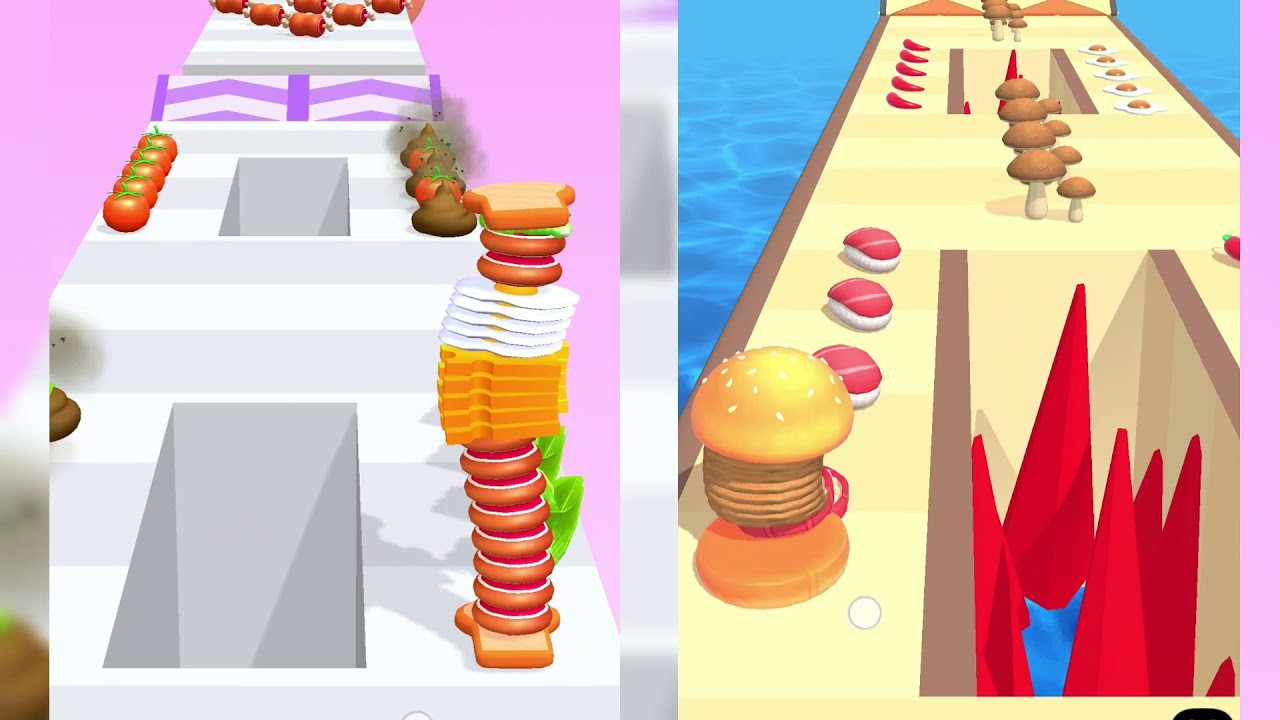 Burger Master Vs Sandwich Runner - Satisfying Gameplay Walkthrough