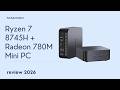 Ryzen 7 8745H + Radeon 780M Mini PC Actually Games Well?