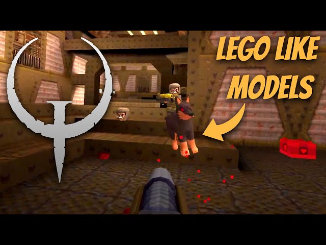 Block Quake mod turns the FPS into a LEGO game