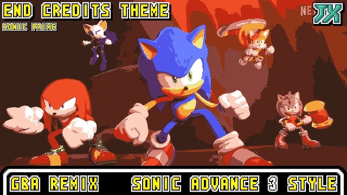 Classic Sonic Advance Style Sprite Sheet REUPLOAD