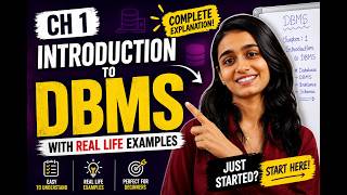 Introduction to DBMS | Database Management System Chapter 1