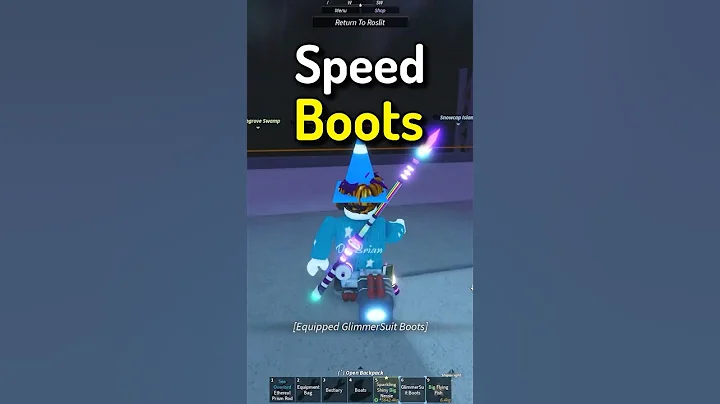 How To Get Secret SPEED BOOTS Glimmerfin Suit in Roblox Fisch