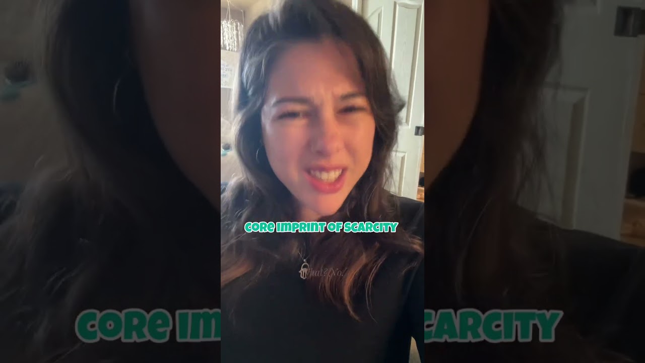 The core imprint of scarcity 