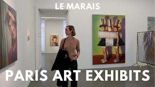 Paris: Art Exhibits in Le Marais…