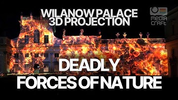 MediaCraft: DEADLY FORCES OF NATURE - 3D PROJECTION MAPPING