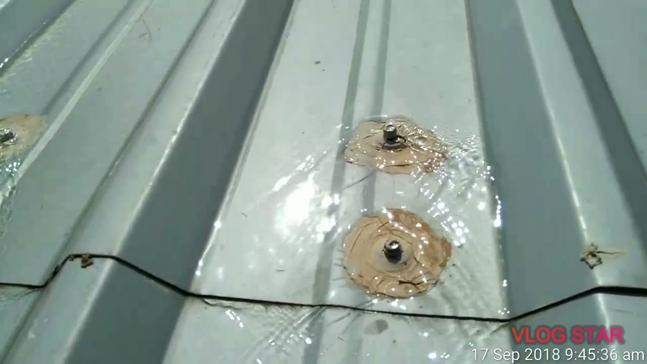 Water leakage testing for sandwich panel roof system YouTube