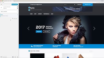 Tyche Theme Header & Social Icon Menu Setup and Customization