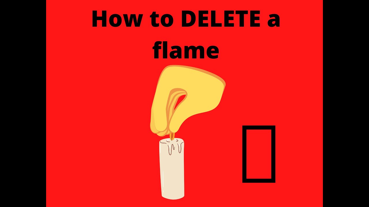 How to put out a flame using only your fingers YouTube