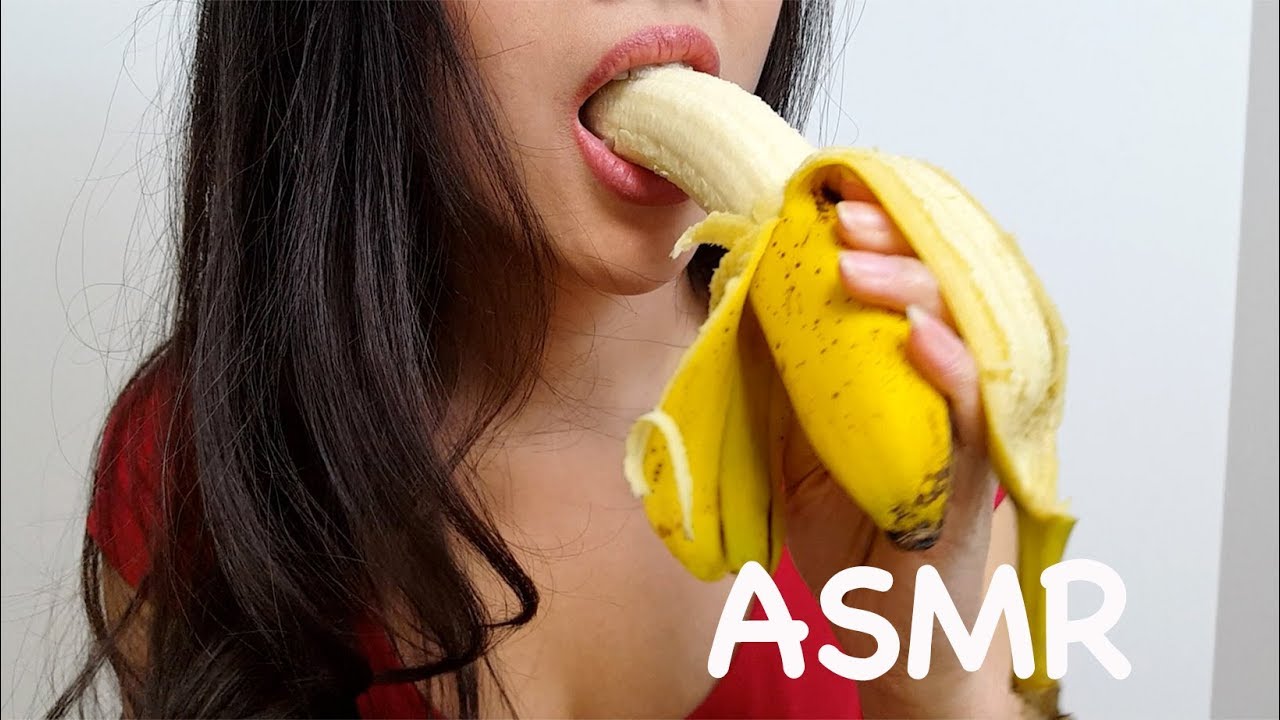 Asmr Eating Banana Sounds Asmr Mouth Sound Youtube