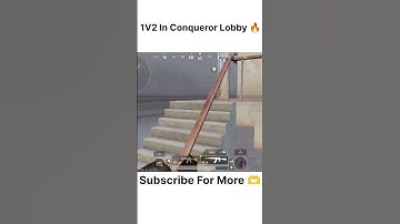 1V2 In Conqueror Lobby 🔥 #pubg #bgmi #viral #shorts