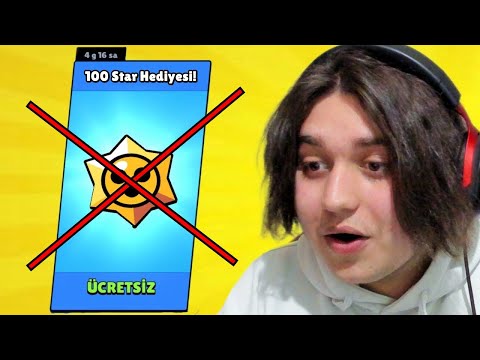 100X STAR HEDİYESİ AÇIYORUZ!! Brawl Stars Canlı Yayın