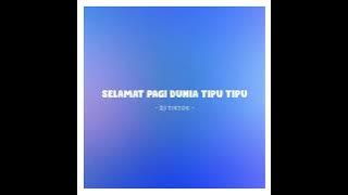 Dj Tiktok - Selamat Pagi Dunia Tipu Tipu