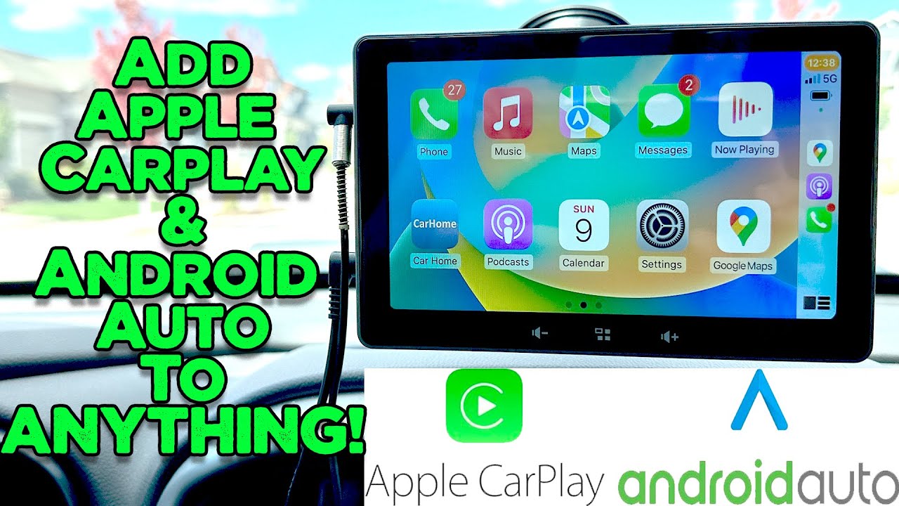 Apple Carplay or Android Auto ANYWHERE! - URVOLAX 