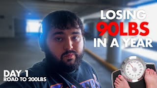 Losing 90lbs As FAST As Possible | Road To 200lbs