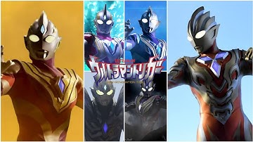 Ultraman Trigger: New Generation Tiga - All Form Transformations & Finishers