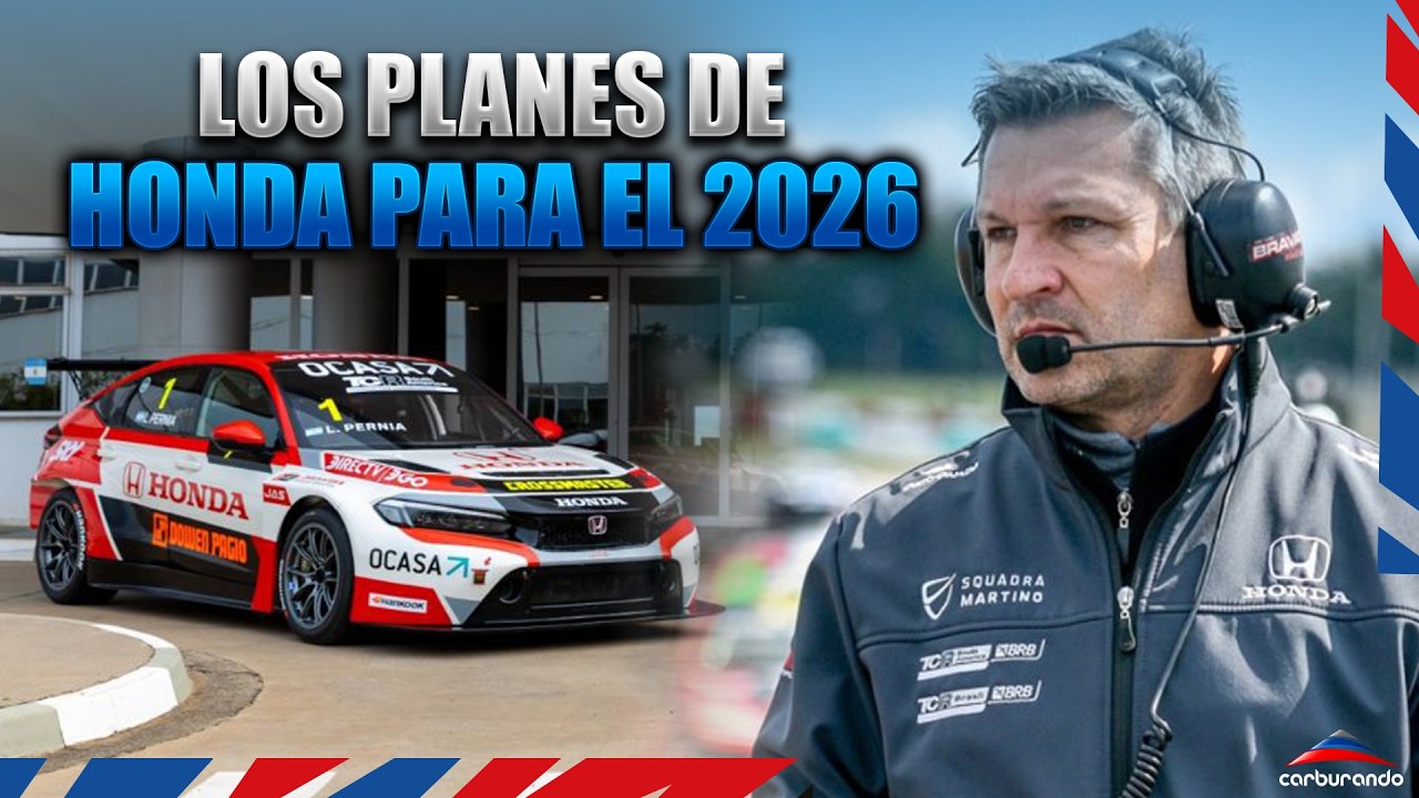 Honda alista el 2026 en el TC2000 y TCR South America