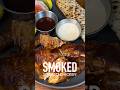 Smoked Soy BBQ Chicken #homecook #smokedchicken #bakedchicken #foodieshorts