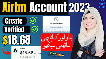 How To Create Airtm Account In Pakistan Airtm Sign Up 2023 Airtm