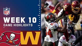 Buccaneers vs. Washington Football Team Week 10 Highlights | NFL 2021