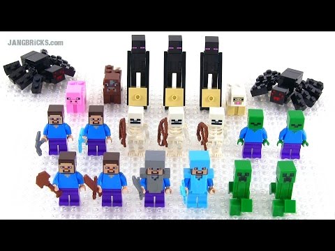 JANGBRiCKS LEGO reviews & MOCs: LEGO Minecraft: The Ender Dragon reviewed!  set 21117