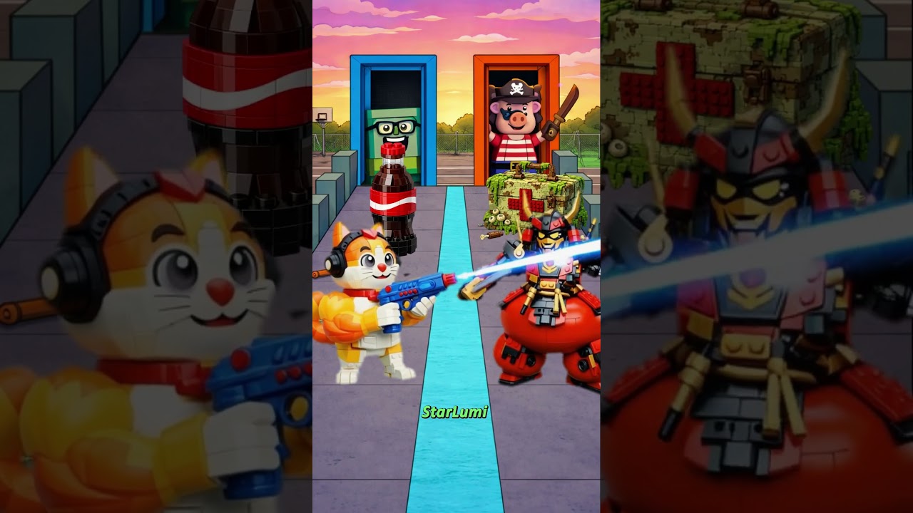 Lego Kitty X Samurai 