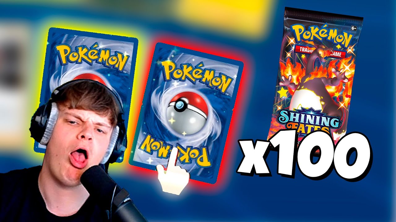 ÅBNER 100 PAKKER! (Pokémon TCG)