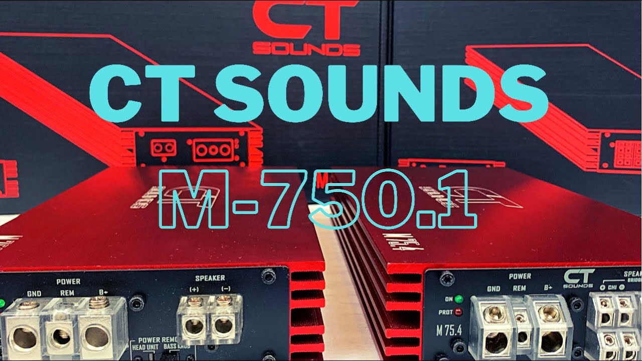 CT Sounds M750.1 (1 min Amp Dyno) shorts short YouTube
